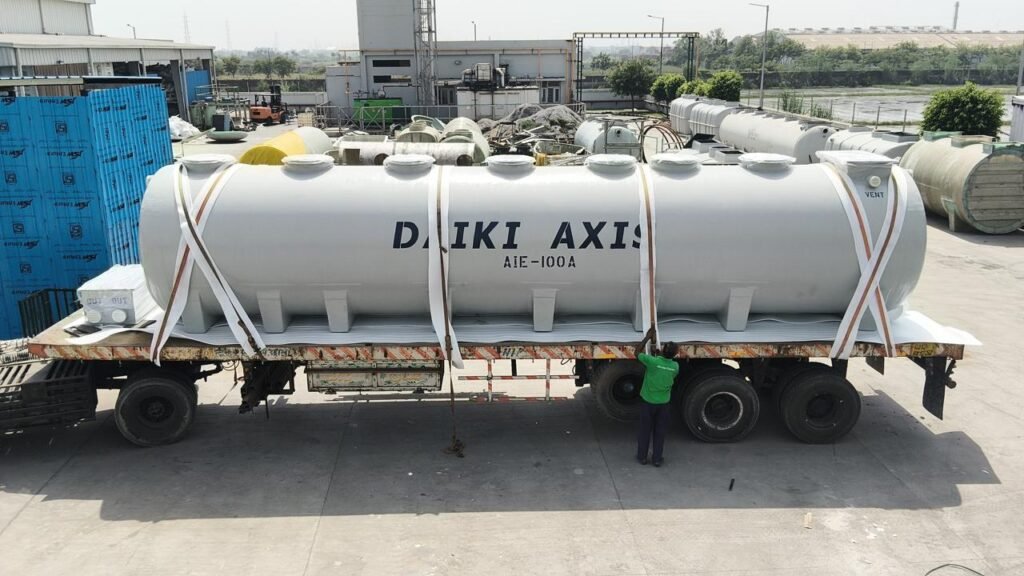 Krishna Logistics truck and cargo