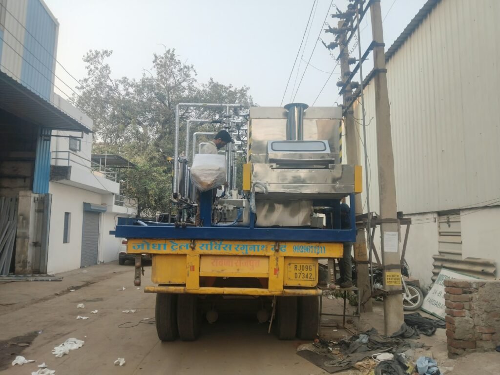 Krishna Logistics truck and cargo