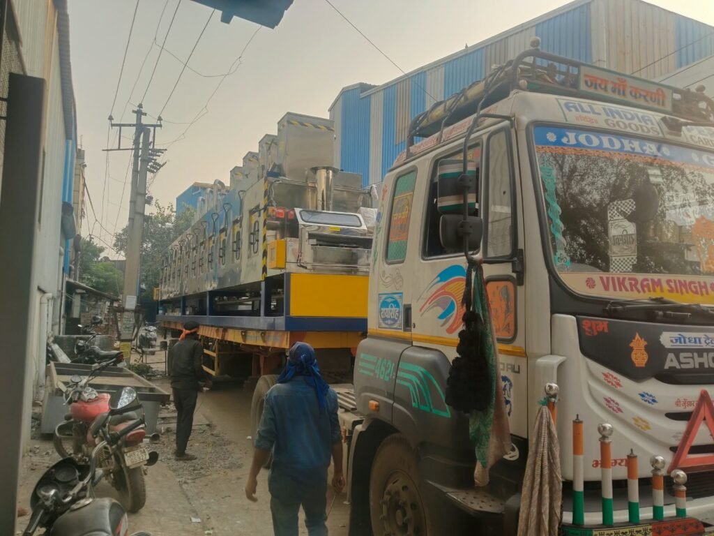 Krishna Logistics truck and cargo