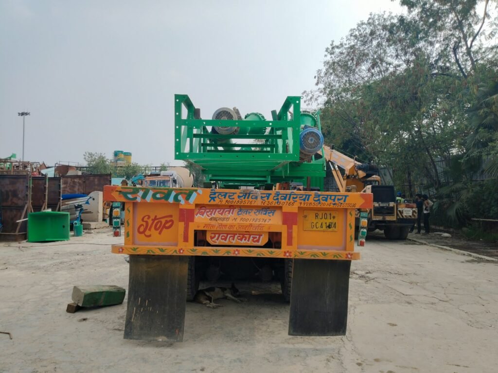 Krishna Logistics truck and cargo