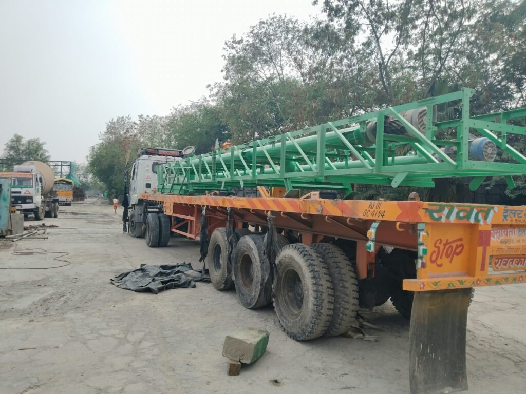 Krishna Logistics truck and cargo