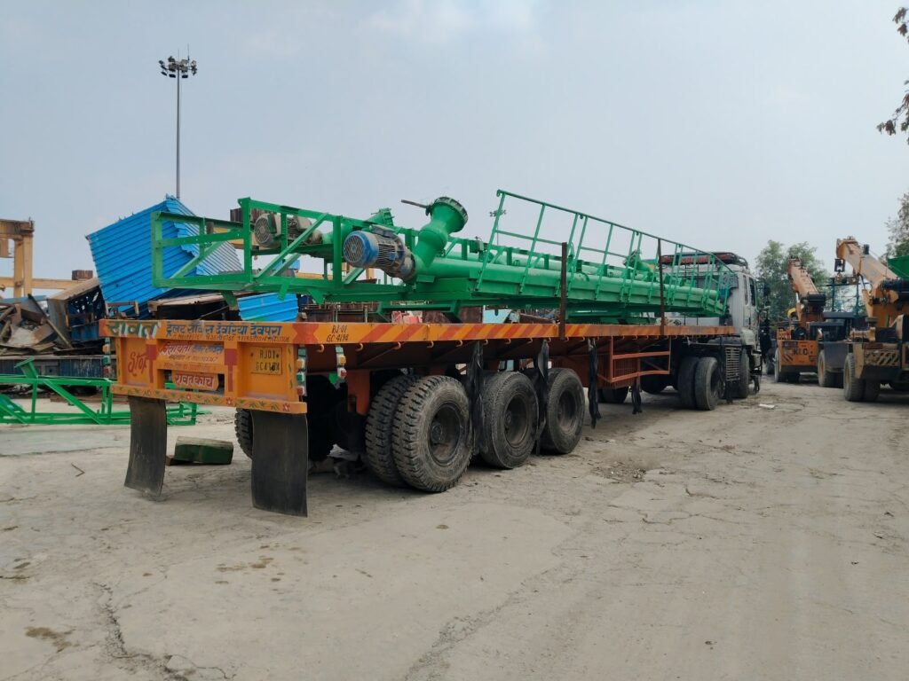 Krishna Logistics truck and cargo