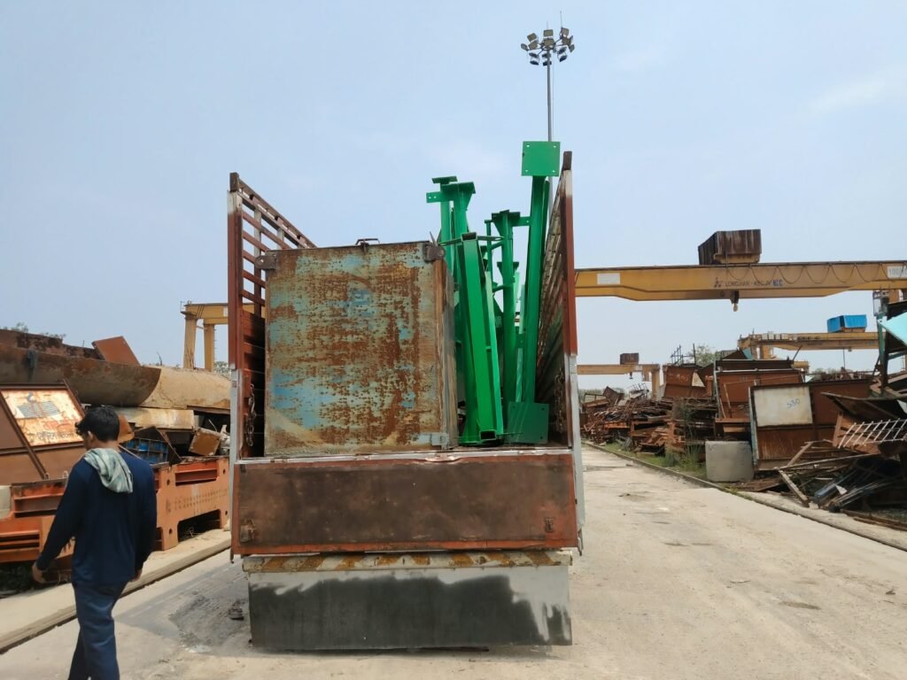 Krishna Logistics truck and cargo